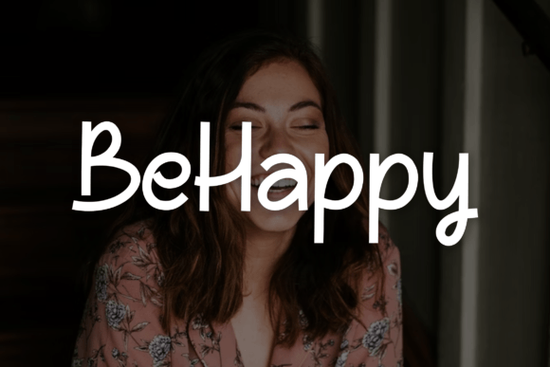 BeHappy Font Font